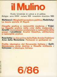 Copertina del fascicolo dell'articolo L'ideologia italiana