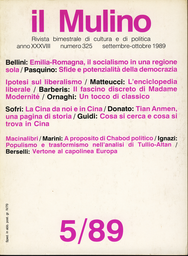 Copertina del fascicolo dell'articolo Il socialismo in una regione sola. Il Pci e il governo dell'industria in Emilia-Romagna