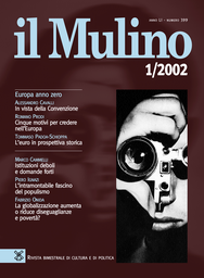 Copertina del fascicolo dell'articolo Il futuro dei servizi sociali in Italia