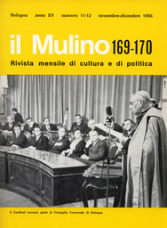Copertina del fascicolo dell'articolo Azione cattolica e strutture della Chiesa in Italia