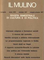 Copertina del fascicolo dell'articolo La moralità della scienza e le teorie del controllo dell'industrialismo